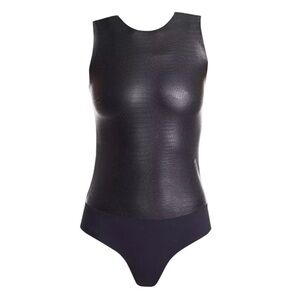 ♥️ Commander Faux Leather Bodysuit S ♥️